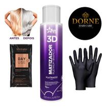 Magic Color Matizador 3d Platinum Branco - 500ml
