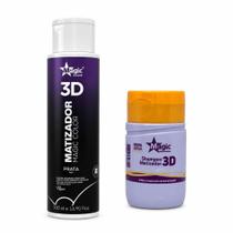 Magic Color Prata 500ml + Shampoo Matizador 100ml EA Magic Color Prata 500ml + Shampoo Matizador 100ml EA