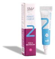 Magic Curve Passo 2 Sm Lash Profissional Lash Lafting 5g Transparente