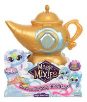 Magic Mixies Genie Lamp - Lâmpada Mágica Surpresa Com 60 Sons , Reações e Luzes Azul - Candide