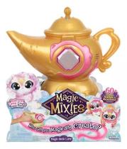Magic Mixies Genie Lamp - Lâmpada Mágica Surpresa Com 60 Sons , Reações e Luzes Rosa - Candide