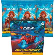 Magic Pacote Pré Lançamento Aetherdrift Prerelease Booster Cartas Inglês