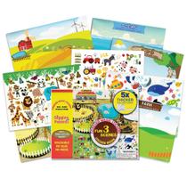 Magic Sticker Pad Book Giggles & Pebbles Educational Kids Magic Sticker Pad Book Giggles & Pebbles Educational Kids