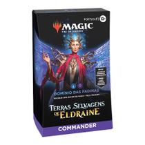 Magic The Gathering Commander Deck Terras Selvagens de Eldraine Portugues Jogo de Cartas - Wizards of the Coast
