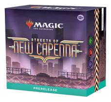 Magic: The Gathering Kit de Pré-lançamento: MTG Streets of New Capenna Riveteers Black Red Green - 6 Pacotes, Promoções, Dados