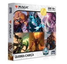 Magic The Gathering Quebra Cabeça 500 Peças - Toyster 2545 Magic The Gathering Quebra Cabeça 500 Peças - Toyster 2545