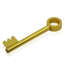 Magic Trick Moving Key Creative Close-Up Prop Metal 7 cm