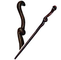 Magic Wand Handicraftviet Snake Wood 38 cm para feitiçaria Magic Wand Handicraftviet Snake Wood 38 cm para feitiçaria