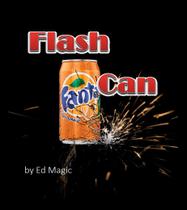 Mágica Flash Can By Ed Magic- aparição flash da caneta de coca ou fanta