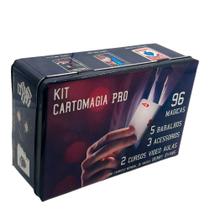 Mágica Kit Cartomagia Pro + De 96 Mágicas