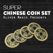 Mágica set de moedas chinesas com casquilha - Super Chinese Coin Set