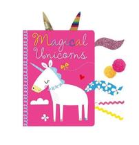 Magical Unicorns - Board Book With Fabric Tabs Magical Unicorns - Board Book With Fabric Tabs