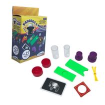 Mágicas Moedas e Acessórios 25 truques Brinquedo Educativo Ilusionismo - Xalingo - 6 anos