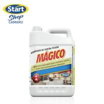 Magico 5L - Removedor de ceras e Sujeiras Pesadas - Desengraxante e Desengordurante Magico 5L - Removedor de ceras e Sujeiras Pesadas - Desengraxante e Desengordurante