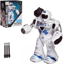 Magicwand Walking Dancing Hero President Robot with Music & 3D Light - CUTE TOYS