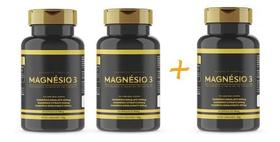 Magnésio 3 Mineral Completo 3 Em 1 60 Cápsulas Kit 3 Meses - Nutrivos