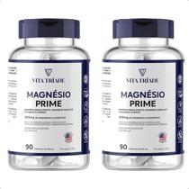 Magnésio 350mg Bisglicinato Dimalato Citrato 90 Cáps Magnésio 350mg Bisglicinato Dimalato Citrato 90 Cáps