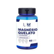Magnésio 450mg 60 cápsulas Cãibras Sistema Nervoso Ossos Fortes