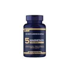 Magnésio 5 Fontes 60 Cápsulas Muwiz