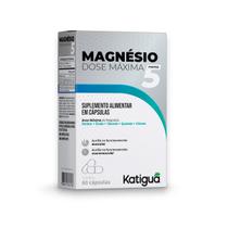 Magnésio 5 Fontes Dose Máx. Katiguá 210mg 60 Cápsulas Magnésio 5 Fontes Dose Máx. Katiguá 210mg 60 Cápsulas