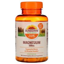 Magnésio 500 Mg 180 Cápsulas Revestidas - Sundown Naturals Magnésio 500 Mg 180 Cápsulas Revestidas - Sundown Naturals