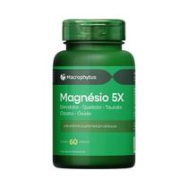 Magnésio 5X 60 cápsulas