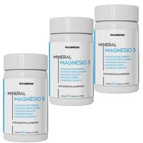 Magnésio 5x1 Malato Quelato Taurato Ascorbato Óxido 180 Caps Magnésio 5x1 Malato Quelato Taurato Ascorbato Óxido 180 Caps