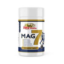Magnesio 7 em 1 500mg 120cps Quelato Taurato Dimalato Magnesio 7 em 1 500mg 120cps Quelato Taurato Dimalato