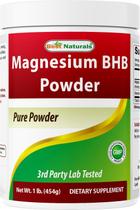 Magnésio BHB em pó Best Naturals 454g Magnésio BHB em pó Best Naturals 454g