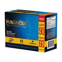 Magnésio Bisglicinato 1000mg - 90 Cápsulas - La San Day