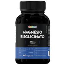 Magnésio Bisglicinato 210 mg 60 Cápsulas Vitaease Magnésio Bisglicinato 210 mg 60 Cápsulas Vitaease