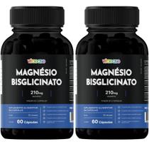Magnésio Bisglicinato 210 mg 60 Cápsulas Vitaease Magnésio Bisglicinato 210 mg 60 Cápsulas Vitaease