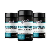 Magnésio Bisglicinato 4well 260mg - 60 cápsulas - Combo 3 potes