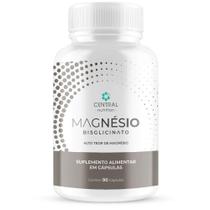 Magnésio Bisglicinato 90 Cápsulas Central Nutrition