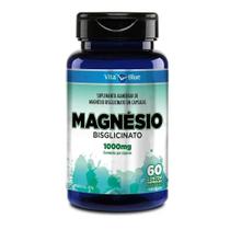 Magnésio Bisglicinato com 60 cápsulas Softgel - Vita Blue