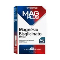 Magnésio Bisglicinato Quelato 600mg 60 Caps Alta Absorção