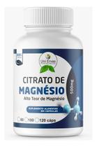 Magnésio Citrato 500mg 120 Cápsulas Alta Absorção Uni Ervas Sem Sabor Magnésio Citrato 500mg 120 Cápsulas Alta Absorção Uni Ervas Sem Sabor