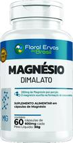 Magnesio Dimala to 60 Capsulas 600mg malato Floral Ervas - Floral Ervas Do Brasil
