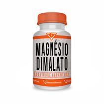 Magnésio Dimalato 550mg - Suplemento com 120 cápsulas - Alterative Pharma Magnésio Dimalato 550mg - Suplemento com 120 cápsulas - Alterative Pharma