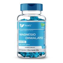 Magnésio dimalato 60 caps de 500 mg muwiz