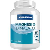 Magnésio Dimalato 60 Cápsulas NewNutrition