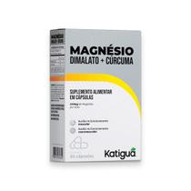 Magnésio Dimalato+Cúrcuma Katiguá 210mg 60 Cápsulas Magnésio Dimalato+Cúrcuma Katiguá 210mg 60 Cápsulas