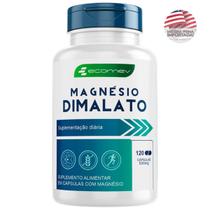 Magnesio Dimalato Puro Premium 500mg 120 Cápsulas Ecomev