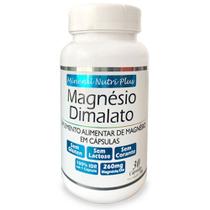Magnésio Dimalato Somente 1 Cápsula Ao Dia - Mineral Nutri Plus