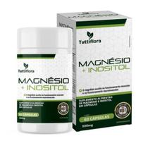 Magnésio e Inositol 60 Cápsulas 500mg Tuttiflora