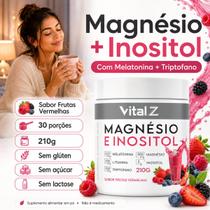 Magnésio e Inositol Sabor Frutas Vermelhas Magnésio e Inositol Sabor Frutas Vermelhas