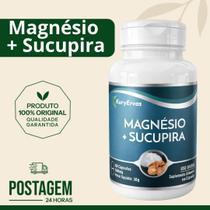 Magnésio e Sucupira 60 cápsulas 500mg