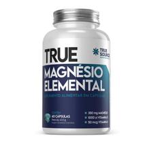 Magnésio Elemental Vitamina K + Vitamina D True Source 60 Capsulas