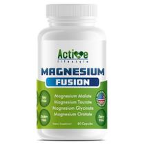 Magnésio Fusion 4X Complexo para Estilo de Vida Ativo 200 mg 60 cápsulas Magnésio Fusion 4X Complexo para Estilo de Vida Ativo 200 mg 60 cápsulas