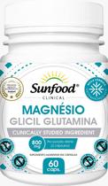 Magnésio Glicil Glutamina 800mg 60 Cápsulas - Sunfood